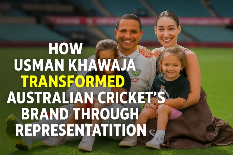 How Usman Khawaja Transformed Australian Cricket’s Brand Through Representation