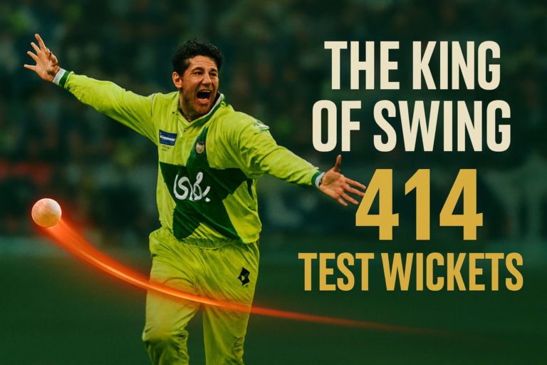 Wasim Akram: The King of Swing-The Cricket-legend